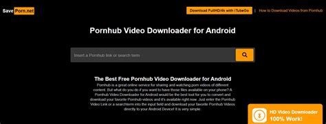 Pornhub Video Downloader